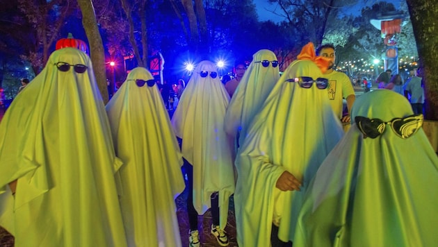 "Trick or treat" - the police are ready for it (Bild: AFP/AFP or licensors)