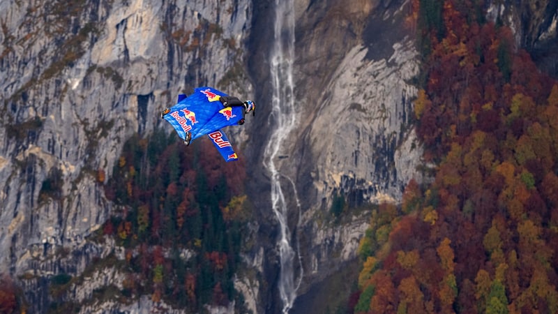 Salzmann on the way to three world records. (Bild: Joerg Mitter / Red Bull Content Pool)