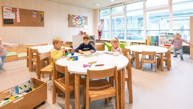 Even more space in the company kindergarten at Porsche (Bild: Porsche Holding)