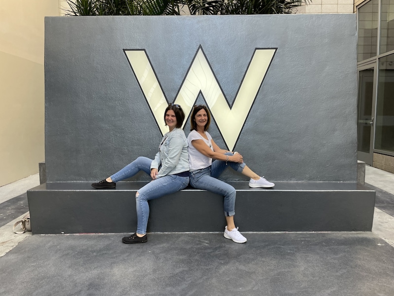 Claudia and Carina at the W-Hotel (Bild: Nicole karp)