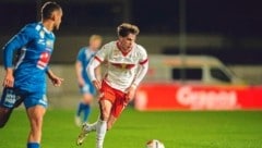 Luka Reischl steht vor seinem 100. Spiel für Liefering. (Bild: GEPA/GEPA pictures)