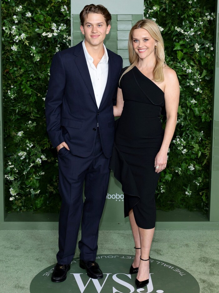 Reese Witherspoon kam mit Sohn Deacon.