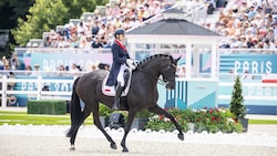 Sandra Sysojeva mit Pferd Maxima Bella. (Bild: Lukasz Kowalski)