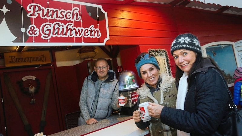 Hausgemachter Punsch im Türkenschanzpark. (Bild: Tomschi Peter)