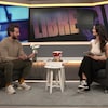 „Krone“ Kino- und Streaming-Experte Kálmán Gergely im Talk mit krone.tv-Moderatorin Annie Müller Martínez. (Bild: krone.tv)