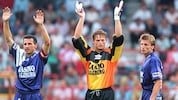 Mit Salzburg feierte Otto Konrad (M.) im Europacup seine größten Erfolge 