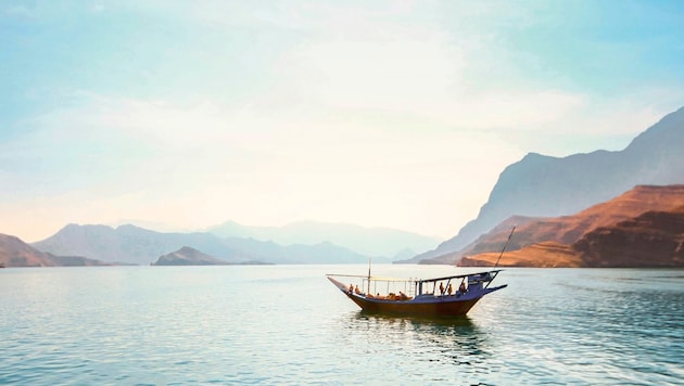 The fjords of Musandam - the "Norway of the Middle East" (Bild: Getty Images/Ayotography / Getty Images)