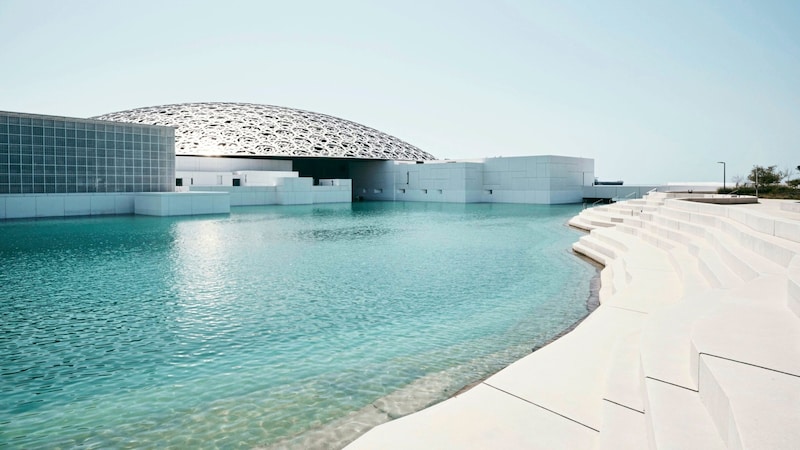 Futuristisch – der Louvre von Abu Dhabi (Bild: Getty Images)