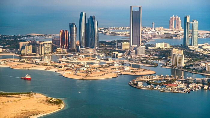 Die Skyline von Dubai