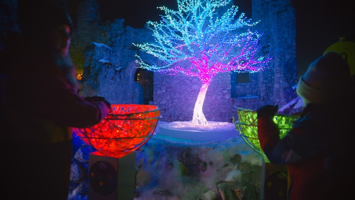 Auch der Lichterpark Lumagica zieht Besucher in seinen Bann.