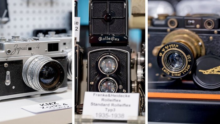 Exhibits document the history of photography