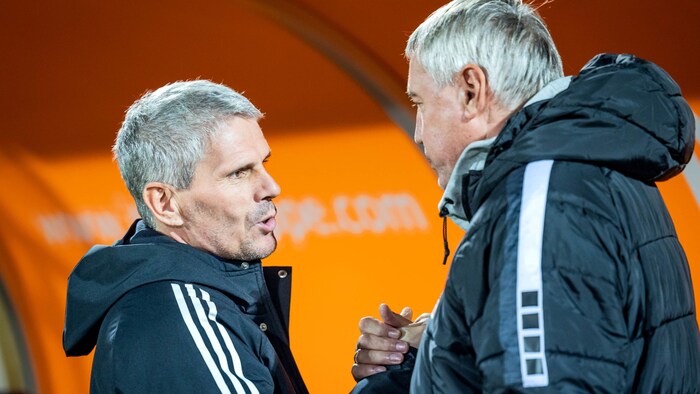 Didi Kühbauer (li.) und Peter Pacult