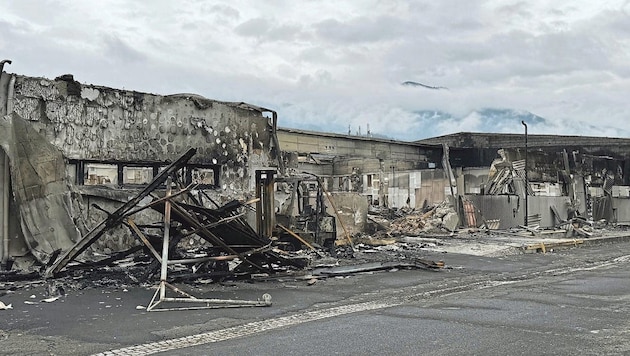 Beim Brand in der Lebek-Halle wurden viele Werke Schüßlers beschädigt. (Bild: Evelyn Hronek)