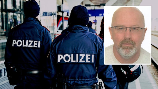 Since Monday, the whole of Austria has been searching for Roland Drexler. The police are following up any relevant information. (Bild: ANDREAS TROESTER ; LPD NÖ)