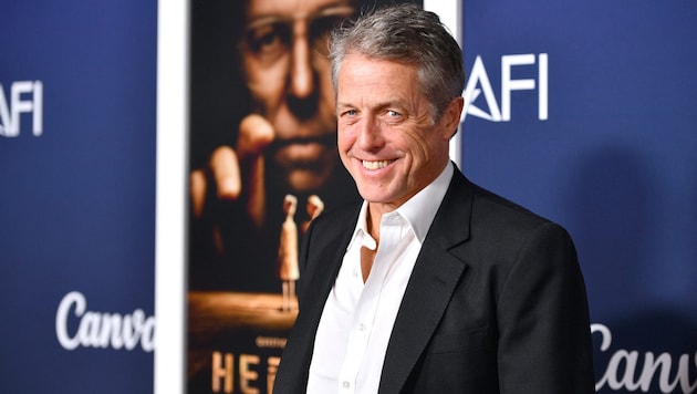 Hugh Grant has now revealed the names of his daughters for the first time. And they are quite unusual! (Bild: APA/Getty Images via AFP/GETTY IMAGES/Alberto E. Rodriguez)