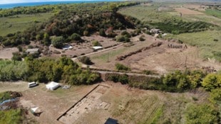 Über mehr als 100 Jahre wurde das Heiligtum des Poseidon von Samikon von Forschern bei den Hügeln von Kleidi gesucht. (Bild: © ÖAW/ÖAI)