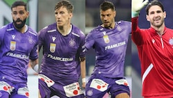 Lucas Galvao, Philipp Wiesinger, Aleksandar Dragovic sowie Samuel Sahin-Radlinger (Bild: GEPA)