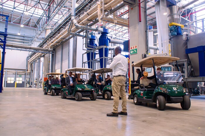 The new plant is state-of-the-art.