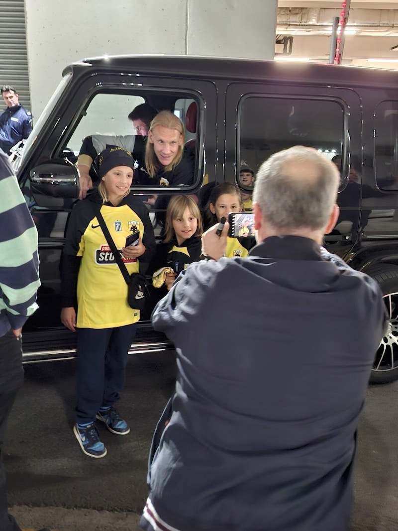 Domagoj Vida, kroatischer Vize-Weltmeister, ist einer der AEK-Stars. (Bild: C. Mayerhofer)