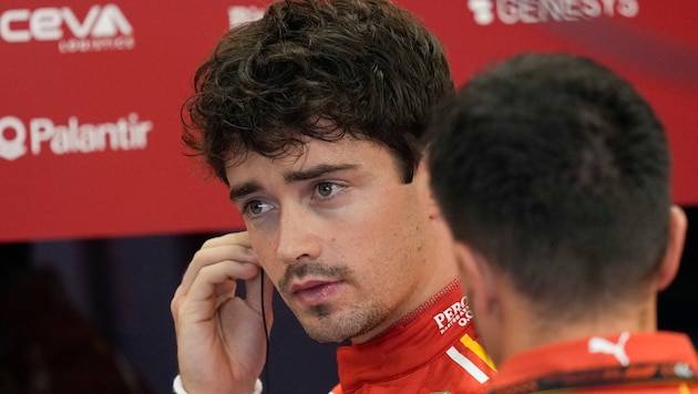 Charles Leclerc (Bild: Copyright 2024 The Associated Press. All rights reserved)