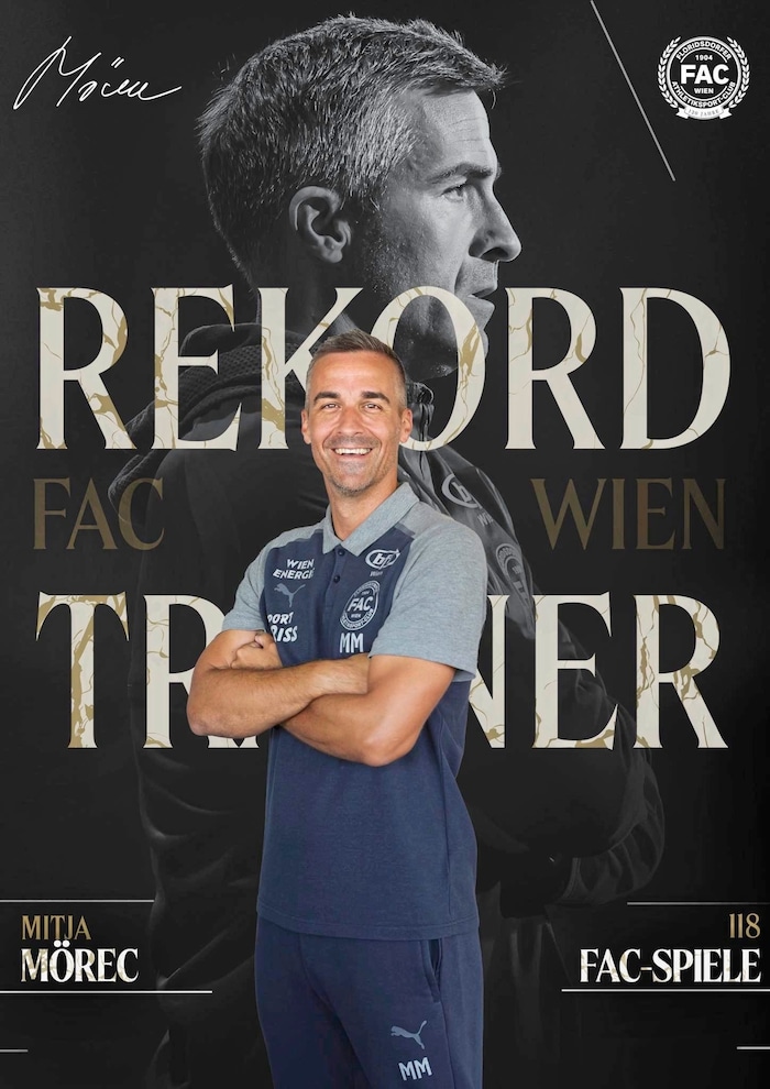 Mitja Mörec is the record coach