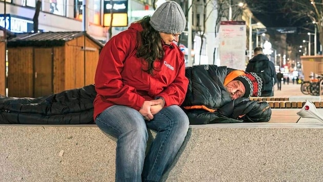 When the temperatures drop, selfless help is needed.