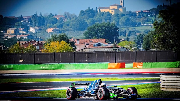 Andreas Hasler auf der Rennstrecke im italienischen Misano. (Bild: Pail Sepp/Sepp Pail)