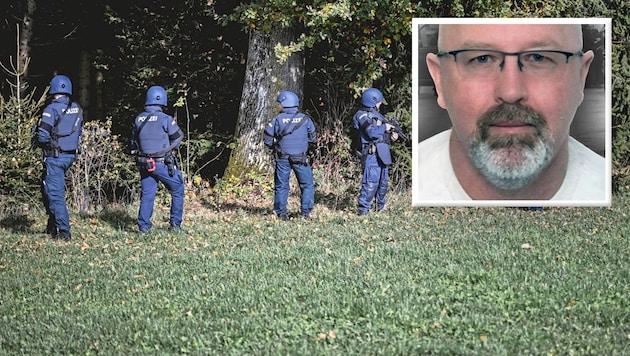 Roland Drexler shot two people in Upper Austria. (Bild: Wenzel Markus/LPD OÖ, Markus Wenzel, Krone KREATIV)