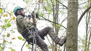 Thomas Kummer begibt sich oft in luftige Höhen. (Bild: Evelyn Hronek/EVELYN HRONEK)