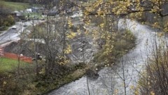 Die Arbeiten an der Mur in Ramingstein sind bereits angelaufen. (Bild: ROLAND_HOLITZKY)