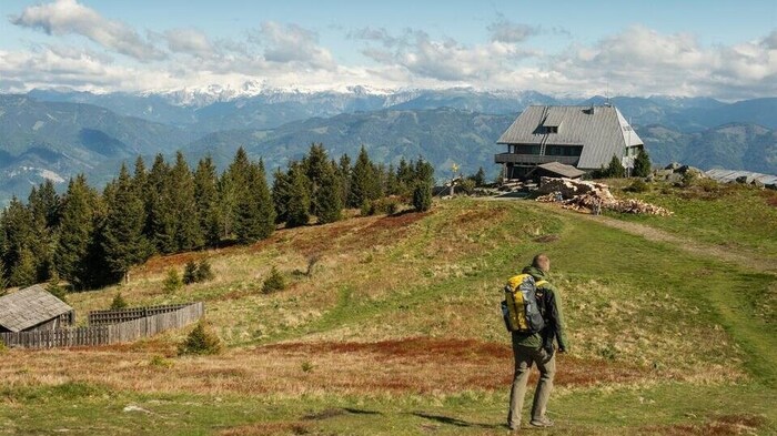 Das Ottokar-Kernstock-Haus liegt auf 1630 Metern Seehöhe.