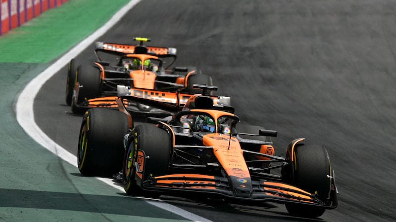 McLaren was the last team to present its cars. (Bild: AFP/APA/NELSON ALMEIDA)