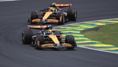 McLaren hat im Brasilien-Sprint einen Doppelsieg gefeiert.  (Bild: AP ( via APA) Austria Presse Agentur/ASSOCIATED PRESS)