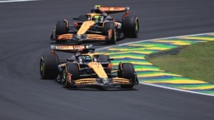 McLaren hat im Brasilien-Sprint einen Doppelsieg gefeiert.  (Bild: AP ( via APA) Austria Presse Agentur/ASSOCIATED PRESS)