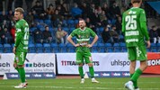 Ratlose Gesichter bei den Austria-Spielern.