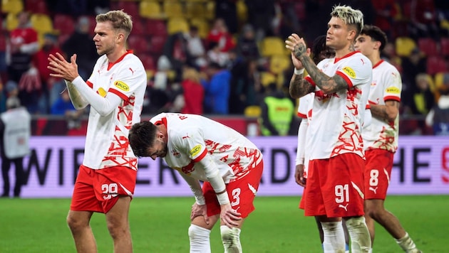 Can Salzburg bounce back today after their recent setbacks? (Bild: Tröster Andreas/Kronen Zeitung)