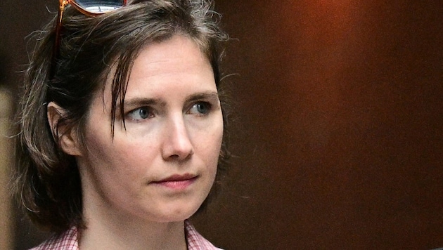 Amanda Knox im Juni 2024  (Bild: AFP )