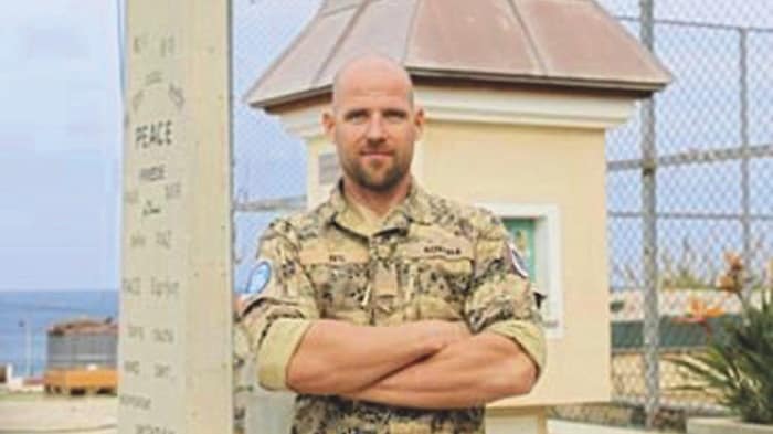 Kommandant der österreichischen Blauhelme im Libanon: Obstlt. Peter Ertl.