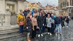 Das Klagenfurter Chor-Ensemble Vivace hat am Wochenende am internationalen Chorwettbewerb in Prag teilgenommen. (Bild: Vivace)