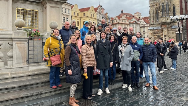 The Klagenfurt choir ensemble Vivace took part in the international choir competition in Prague at the weekend. (Bild: Vivace)