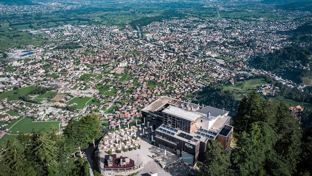 Trotz der hohen Siedlungsdichte sind Vorarlbergs Zentren vergleichsweise grün.