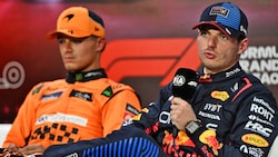 Max Verstappen (re.) war nach dem Qualifying verärgert. (Bild: GEPA/GEPA pictures)