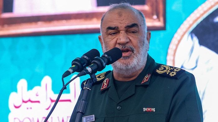 Hossein Salami von den iranischen Revolutionsgarden