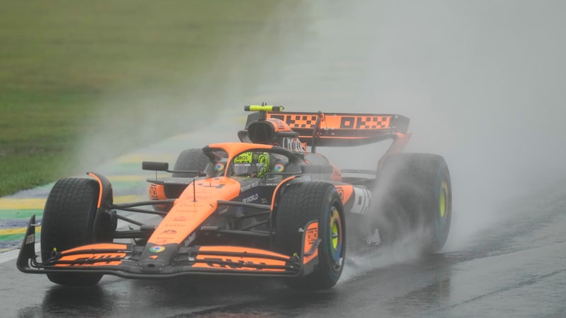 Lando Norris (Bild: AP ( via APA) Austria Presse Agentur/ASSOCIATED PRESS)