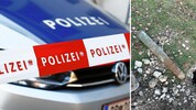 Die in Scheffau entdeckte Granate.