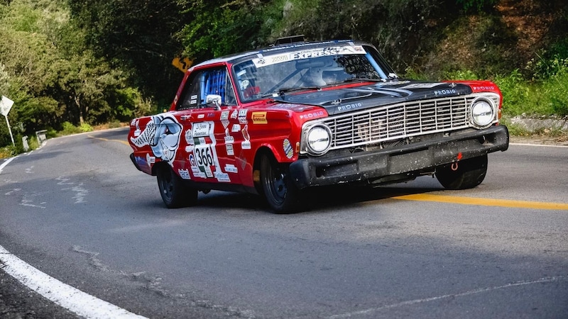 Der „Falcon Super Sprint“ (Baujahr 1965) hat  8 Zylinder, 5 Liter Hubraum und 340 PS. (Bild: zVg)