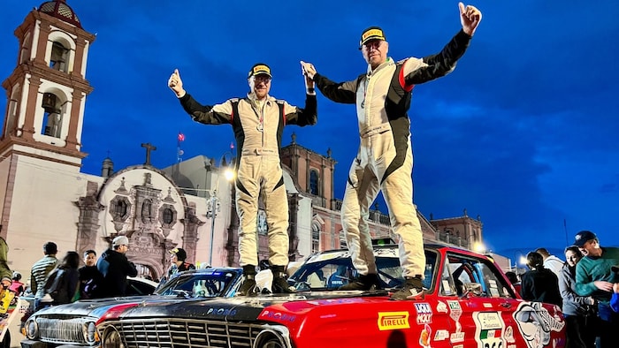 Die „Crazy Perner Brothers“ gesund und erfolgreich im Ziel