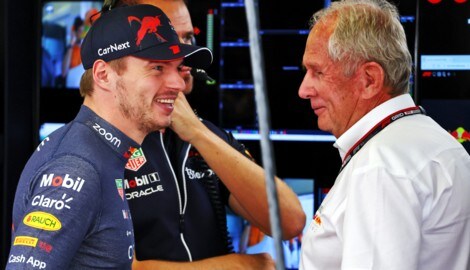 Max Verstappen und Helmut Marko