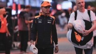 Lando Norris musste sich am Ende mit Rang sechs zufriedengeben. (Bild: AP ( via APA) Austria Presse Agentur/ASSOCIATED PRESS)