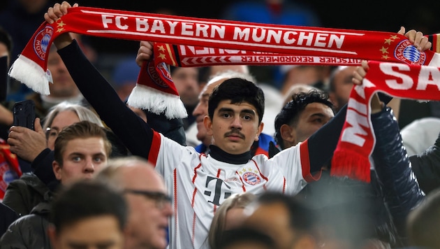 The fans of FC Bayern are angry. (symbolic picture) (Bild: APA/AFP/MICHAELA REHLE)